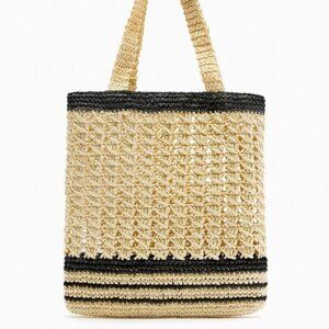 Woven Shoper Bag - Zara